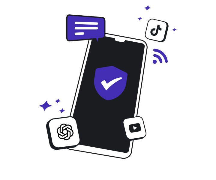 VPN TURBOSET на смартфоне